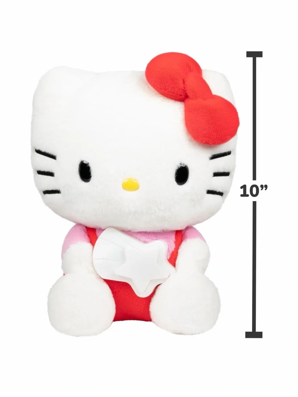 Hello Kitty Illuminating Feature Plush 10” Light Up Musical Sanrio Jazwares